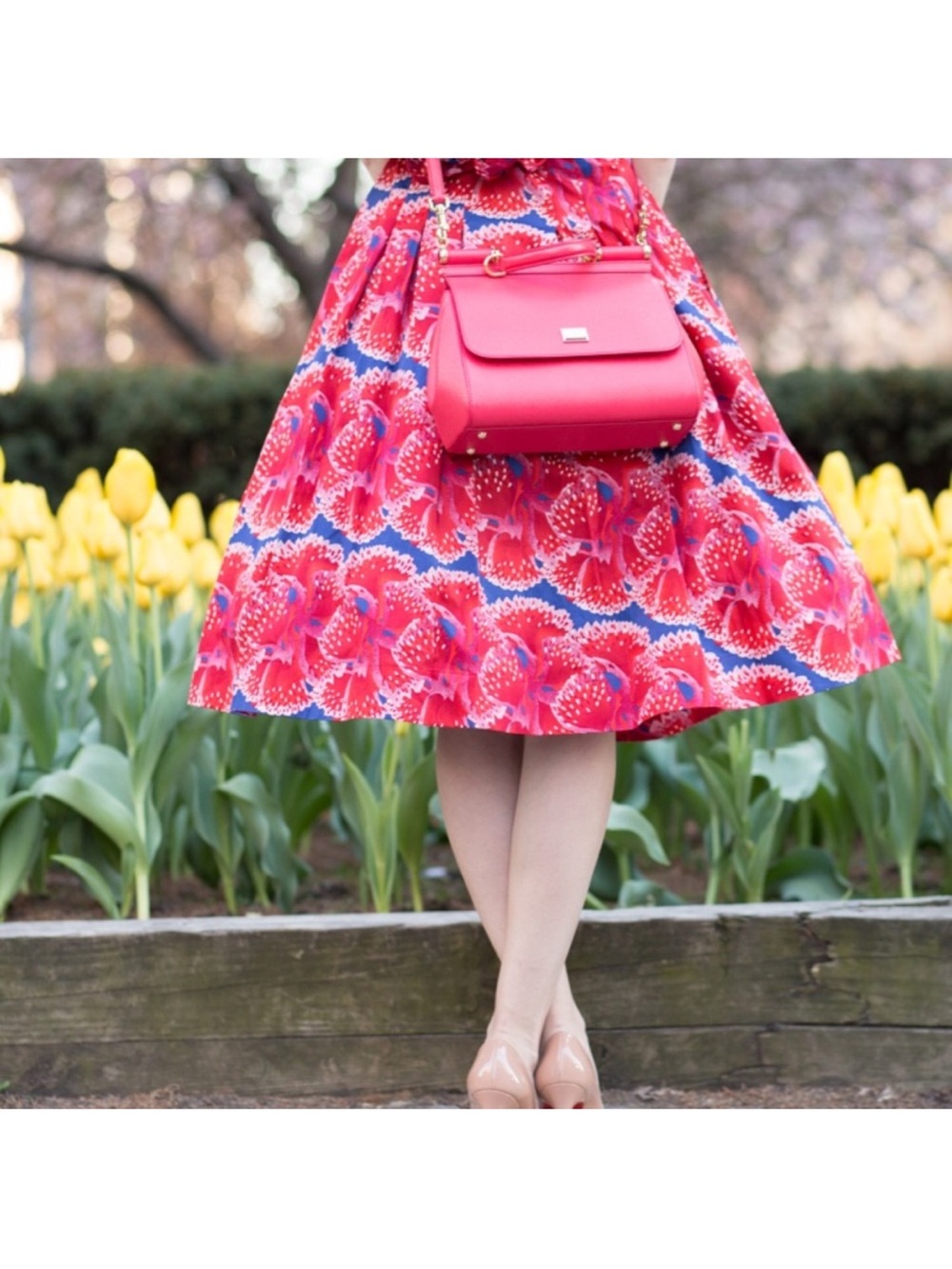 Zac Posen Brooks Brothers Red Floral Shirt Dress - Picture 5 of 8